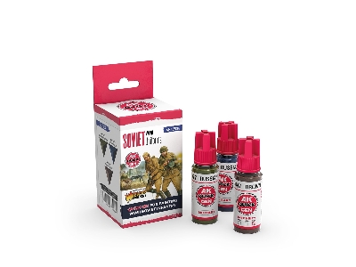 Ak 17504 Soviet Wwii Uniforms Paints Set - zdjęcie 2