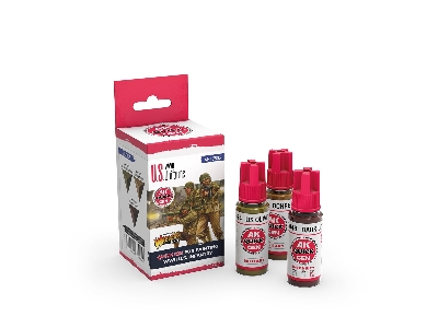 Ak 17505 U.S. Wwii Uniforms Paints Set - zdjęcie 2