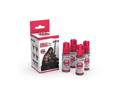 Ak 17506 Human Flesh Paints Set - zdjęcie 2