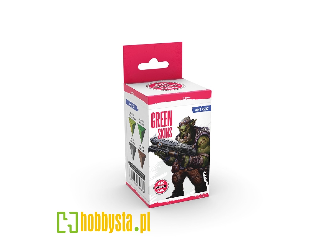 Ak 17507 Green Skins Paints Set - zdjęcie 1