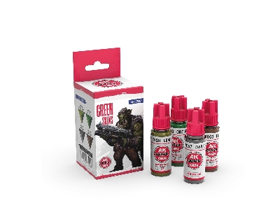 Ak 17507 Green Skins Paints Set - zdjęcie 2
