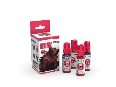 Ak 17509 Demons Paints Set - zdjęcie 2