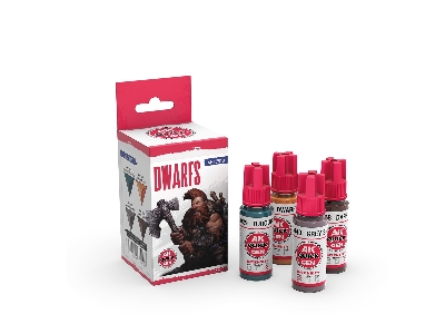 Ak 17510 Dwarfs Paints Set - zdjęcie 2
