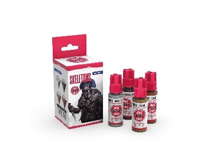Ak 17511 Skeletons Paints Set - zdjęcie 2