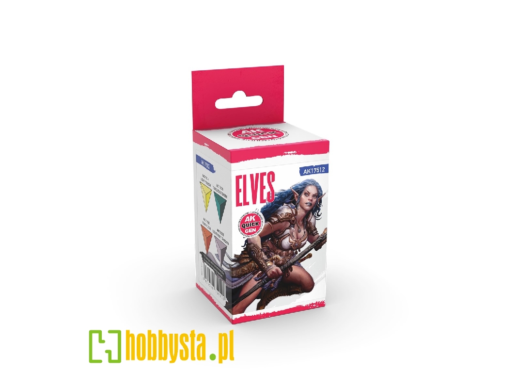 Ak 17512 Elves Paints Set - zdjęcie 1