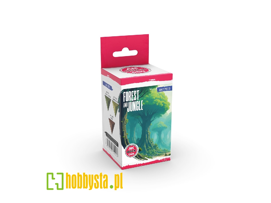Ak 17513 Forest And Jungle Paints Set - zdjęcie 1