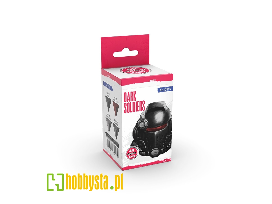 Ak 17515 Dark Soldiers Paints Set - zdjęcie 1