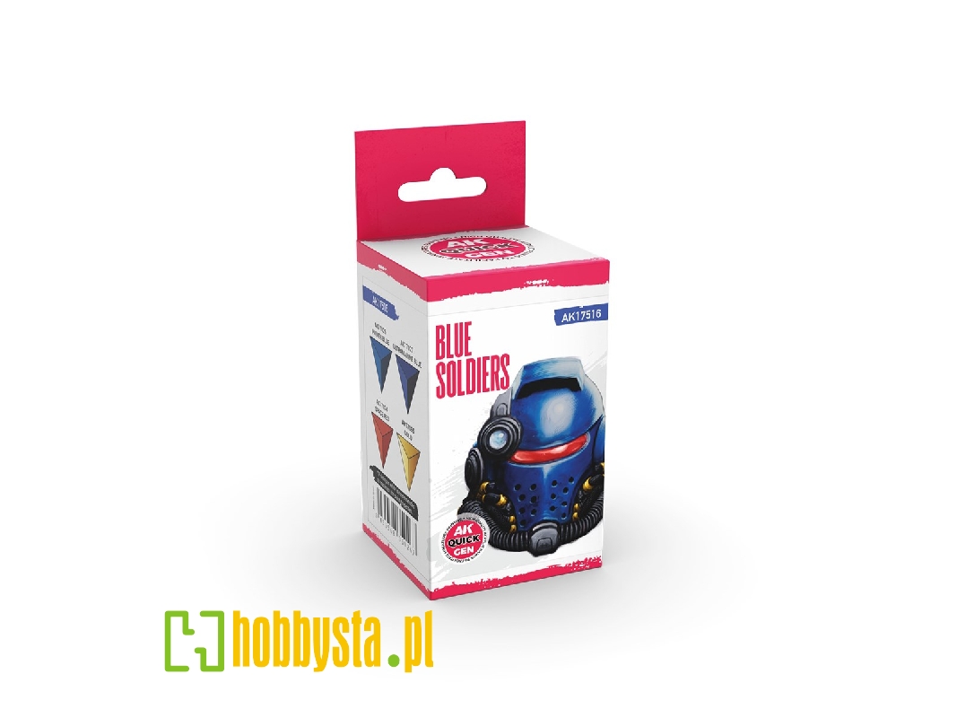 Ak 17516 Blue Soldiers Paints Set - zdjęcie 1 Ak 17516 Blue Soldiers Paints Set - zdjęcie 1