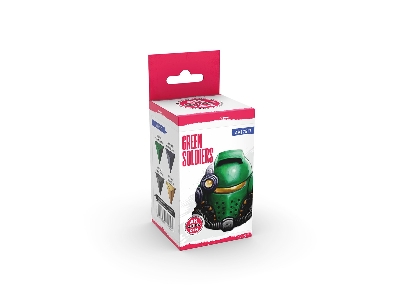 Ak 17517 Green Soldiers Paints Set - zdjęcie 1