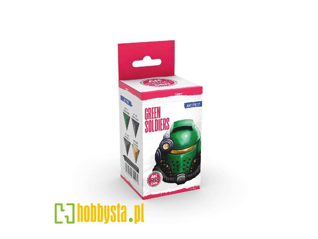 Ak 17517 Green Soldiers Paints Set - zdjęcie 1 Ak 17517 Green Soldiers Paints Set - zdjęcie 1