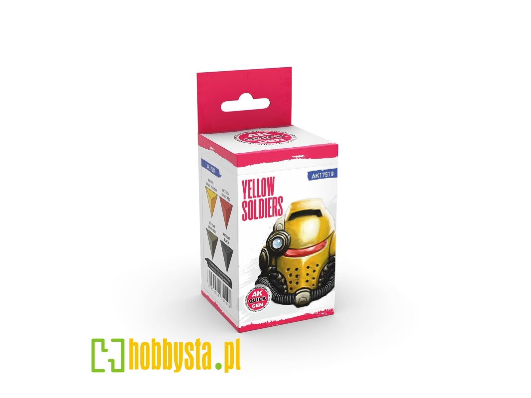 Ak 17519 Yellow Soldiers Paints Set - zdjęcie 1 Ak 17519 Yellow Soldiers Paints Set - zdjęcie 1