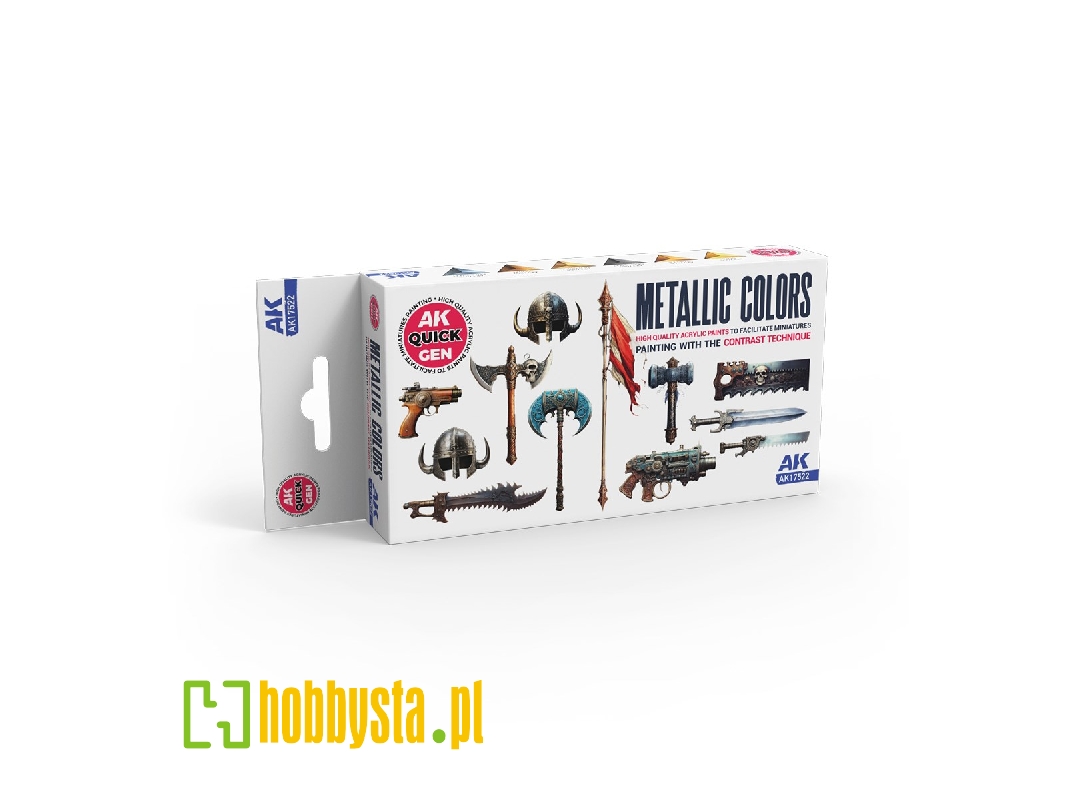 Ak 17522 Metallics Paints Set - zdjęcie 1 Ak 17522 Metallics Paints Set - zdjęcie 1
