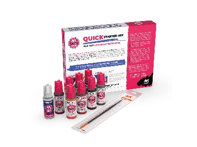 Quick Starter Set (8 Quick Gen + 1 Medium + 1 Free Brush) - zdjęcie 2