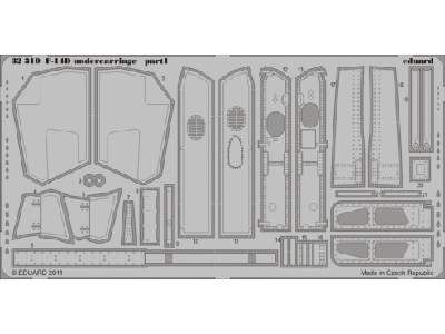  F-14D undercarriage 1/32 - Trumpeter - blaszki - zdjęcie 1