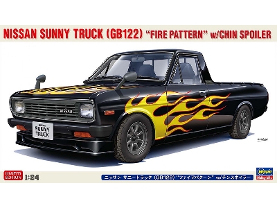 Nissan Sunny Truck (Gb122) 'fire Pattern' With Chin Spoiler - zdjęcie 1