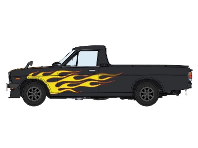 Nissan Sunny Truck (Gb122) 'fire Pattern' With Chin Spoiler - zdjęcie 2