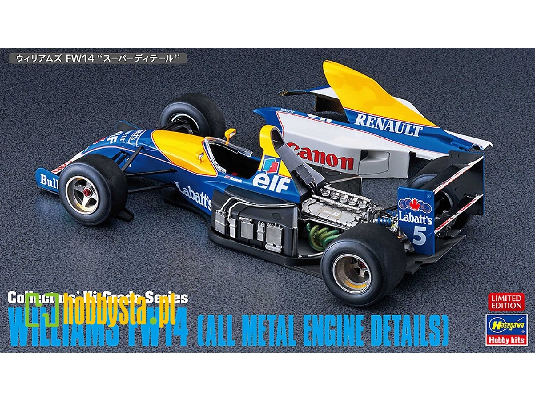Williams Fw14 (All Metal Engine Details) - zdjęcie 1 Williams Fw14 (All Metal Engine Details) - zdjęcie 1