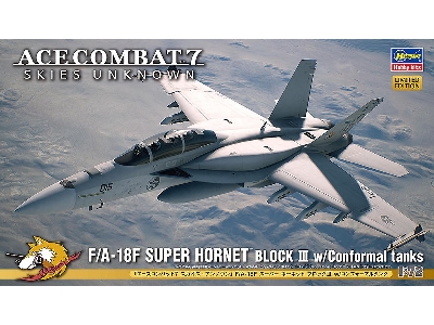 F/A-18f Super Hornet Block Iii With Conformal Tanks, Ace Combat 7 Skies Unknown - zdjęcie 1