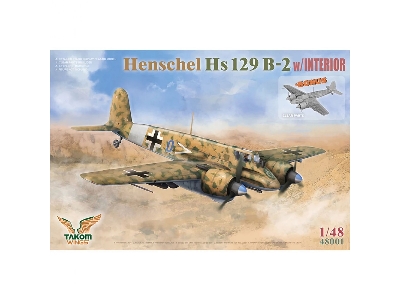 Henschel Hs 129 B-2 With Interior - zdjęcie 1