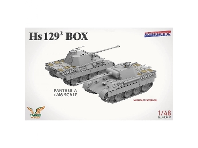 Hs 129&#178; Box - Hs 129 B2 + Hs 129 B3 + 3d Printed Set Figures X2 + Panther A - zdjęcie 3