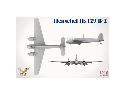 Hs 129&#178; Box - Hs 129 B2 + Hs 129 B3 + 3d Printed Set Figures X2 + Panther A - zdjęcie 5