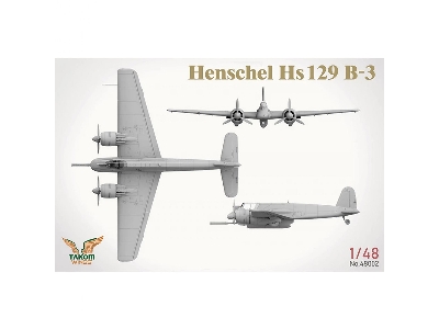 Hs 129&#178; Box - Hs 129 B2 + Hs 129 B3 + 3d Printed Set Figures X2 + Panther A - zdjęcie 9