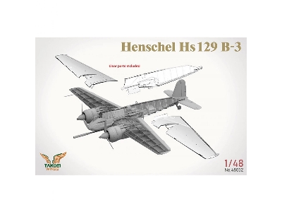Hs 129&#178; Box - Hs 129 B2 + Hs 129 B3 + 3d Printed Set Figures X2 + Panther A - zdjęcie 10