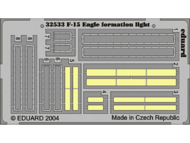  F-15 formation light 1/32 - Tamiya - blaszki - zdjęcie 1