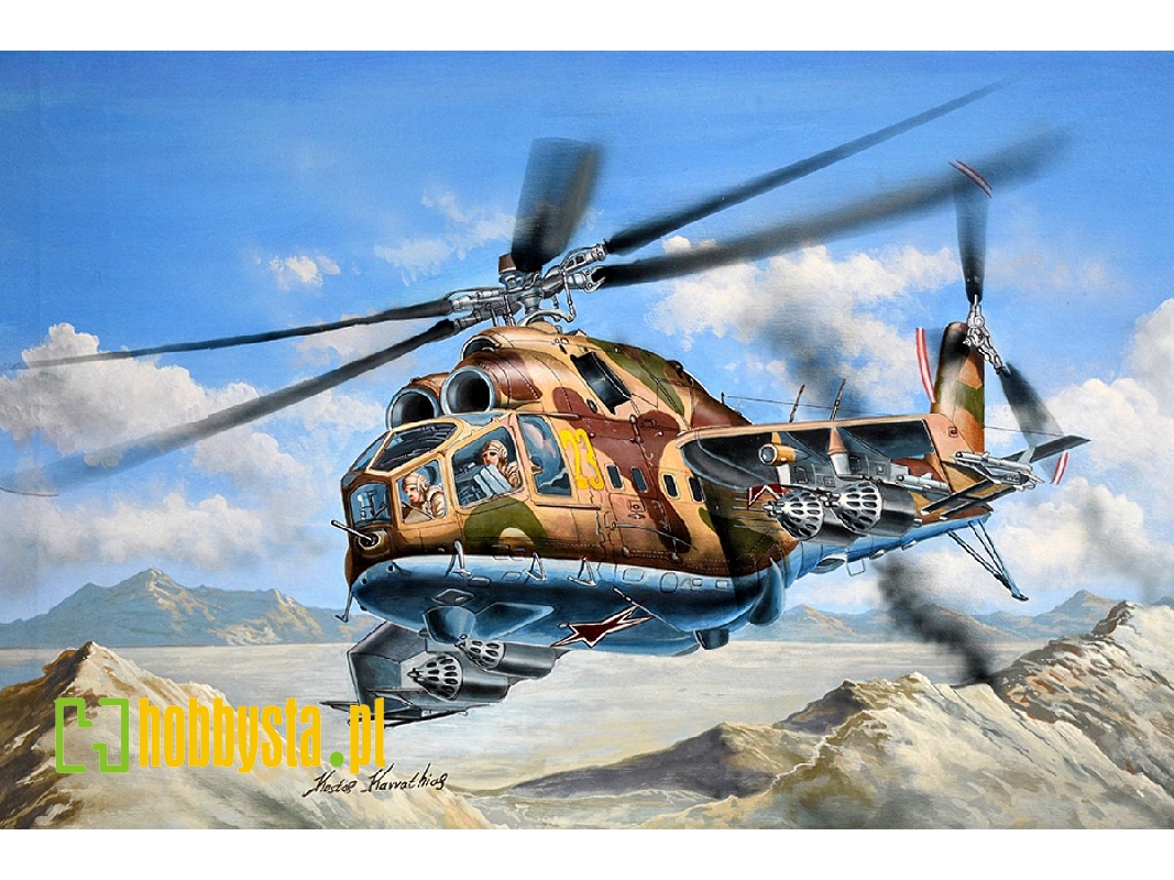Mil Mi-24 A Hind-b - zdjęcie 1 Mil Mi-24 A Hind-b - zdjęcie 1