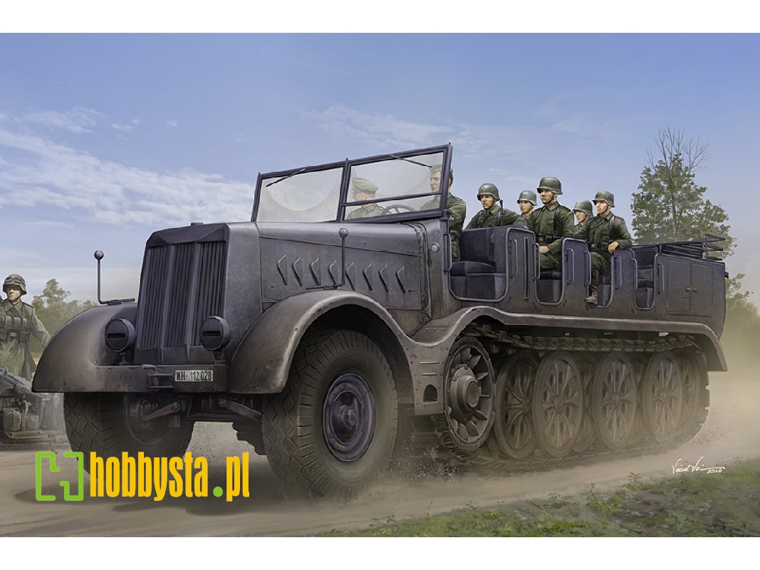 Schwerer Zugkraftwagen 18 T Sd.Kfz.9 Artillery Version - zdjęcie 1