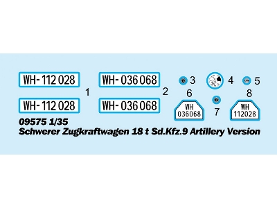 Schwerer Zugkraftwagen 18 T Sd.Kfz.9 Artillery Version - zdjęcie 3