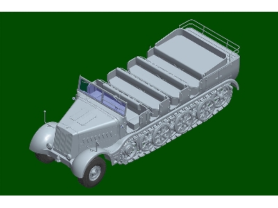 Schwerer Zugkraftwagen 18 T Sd.Kfz.9 Artillery Version - zdjęcie 11