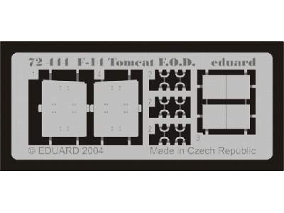  F-14 F. O.D.  1/72 - Italeri - blaszki - zdjęcie 1