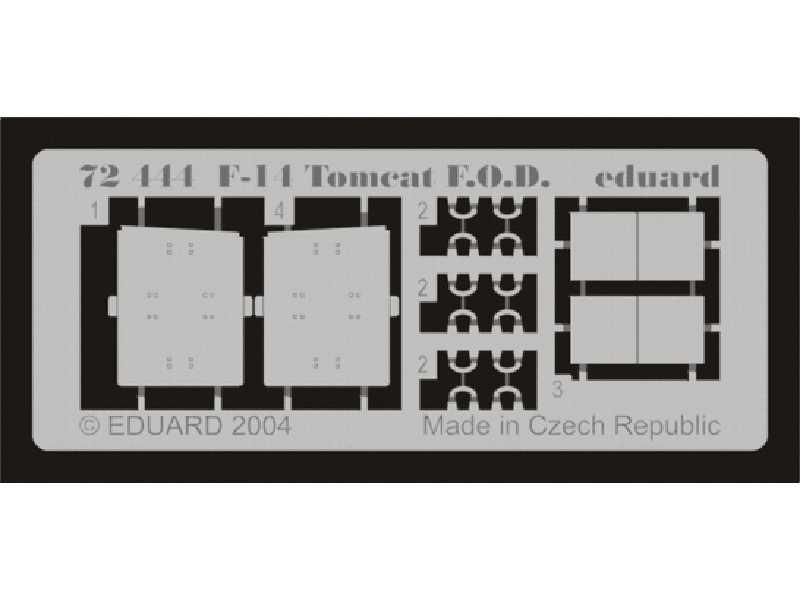  F-14 F. O.D.  1/72 - Italeri - blaszki - zdjęcie 1