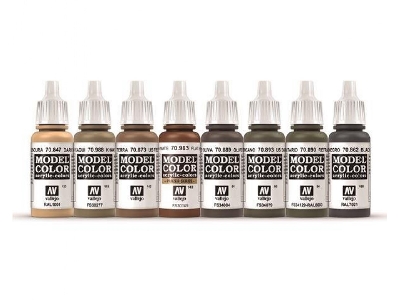 70220 World War Iii Wargames Color Series - American Armour & Infantry Model Color Paint Set - zdjęcie 3