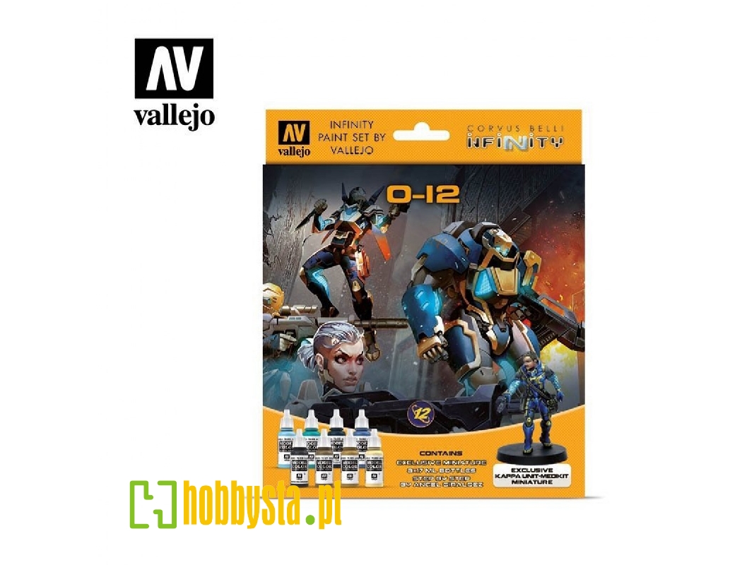 70239 O-12 Kappa Infinity Paint Set + Exclusive Mini - zdjęcie 1