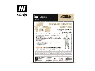 70248 Waffen-ss Tank Crew Kursk 1943 Figure Color Series + Exclusive Mini - zdjęcie 2