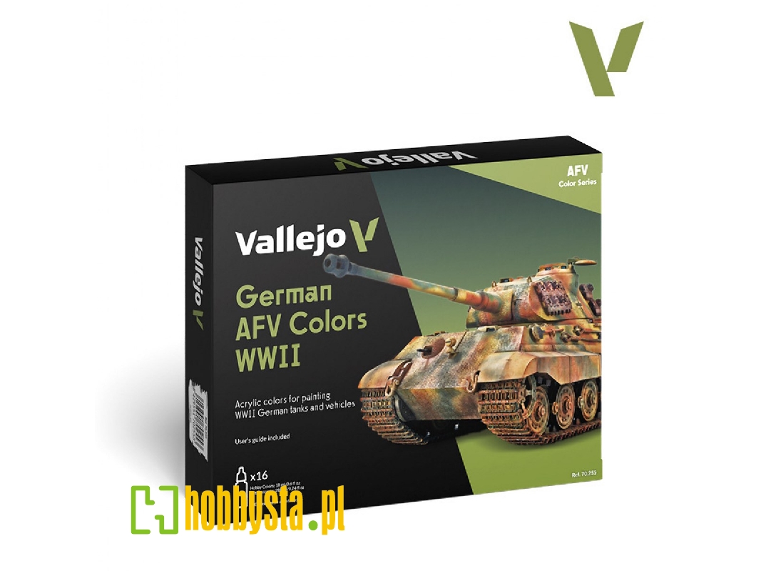70255 Afv Color Series - German Afv Colors Wwii Model Color Acrylic Set - zdjęcie 1