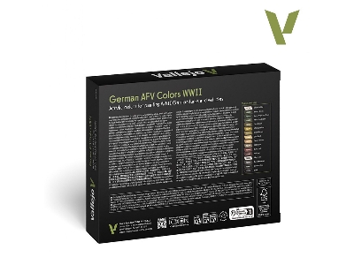 70255 Afv Color Series - German Afv Colors Wwii Model Color Acrylic Set - zdjęcie 2