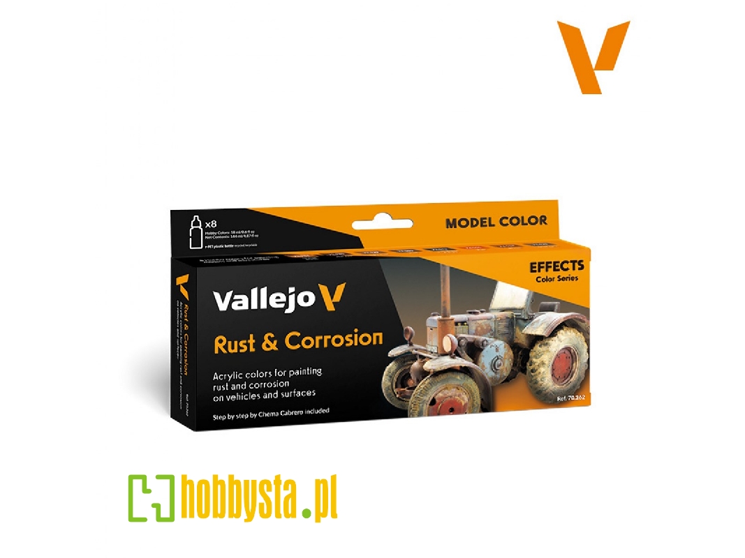 70262 Effects Color Series - Rust & Corrosion Model Color Acrylic Set - zdjęcie 1