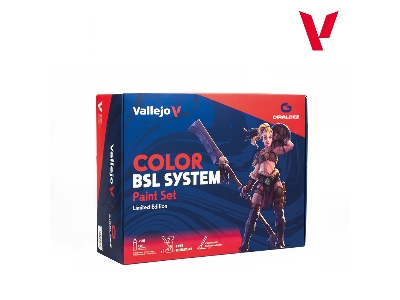 72183 Color Bsl System Paint Set + Brushes + Exclusive Mini - zdjęcie 1
