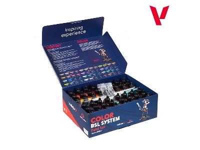 72183 Color Bsl System Paint Set + Brushes + Exclusive Mini - zdjęcie 3