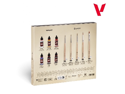 72206 Ultimate Miniature Set Paint & Brushes (5pcs) - zdjęcie 2