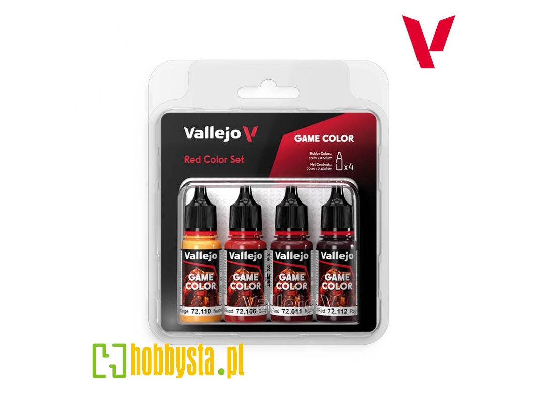 72377 Red Game Color Set - zdjęcie 1