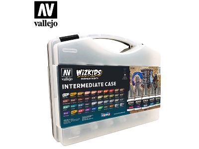80261 Wizkids Intermediate Case Premium Paints Set - zdjęcie 1