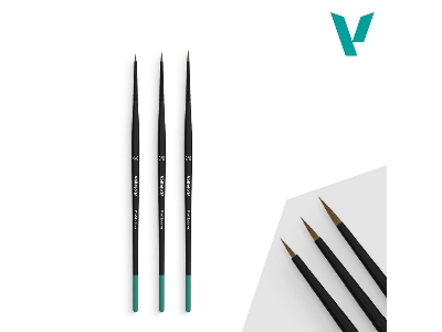 Brush - Pro Modeler - Definition Set (4/0, 3/0, 2/0) - zdjęcie 1