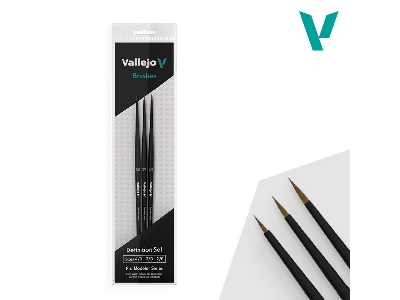 Brush - Pro Modeler - Definition Set (4/0, 3/0, 2/0) - zdjęcie 2
