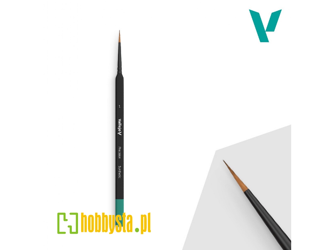 Brush - Precision - Round Synthetic No. 1 Triangular H - zdjęcie 1