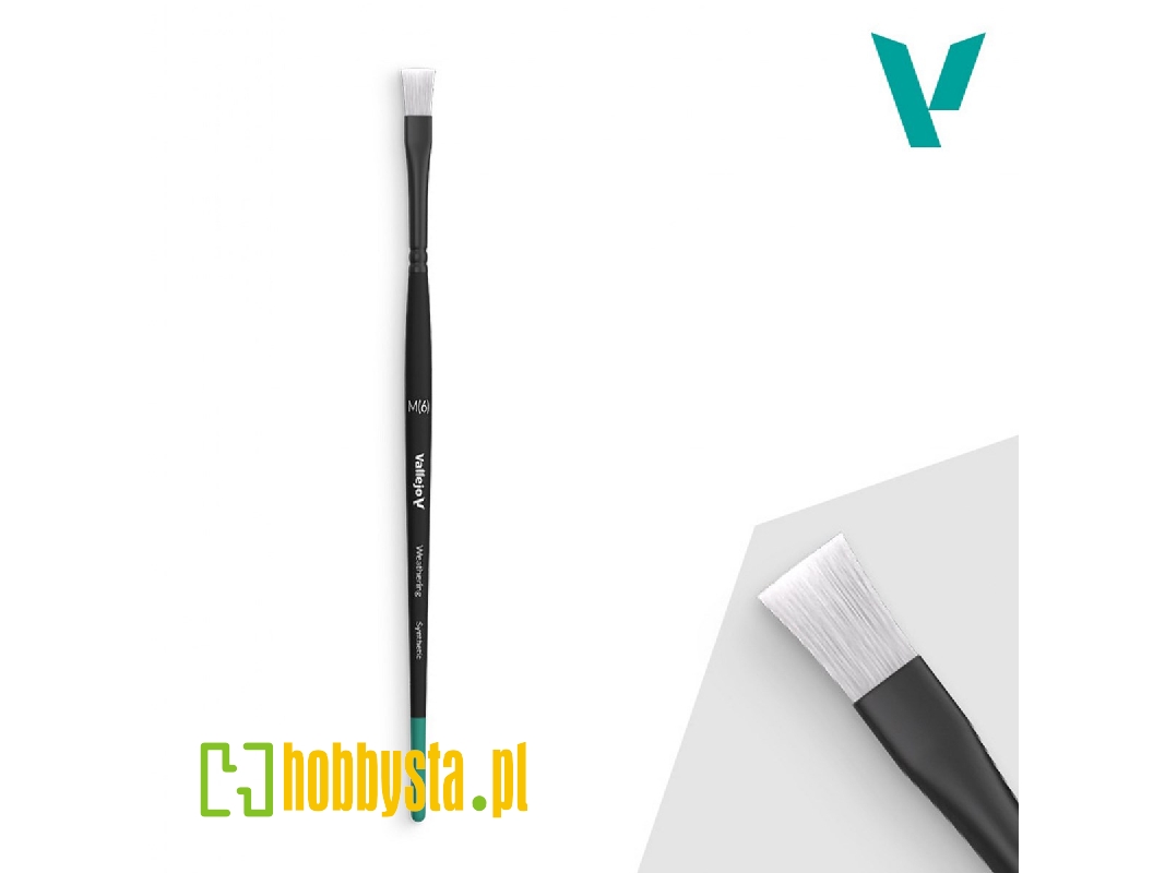 Brush - Weathering - Flat Synthetic Medium - zdjęcie 1 Brush - Weathering - Flat Synthetic Medium - zdjęcie 1