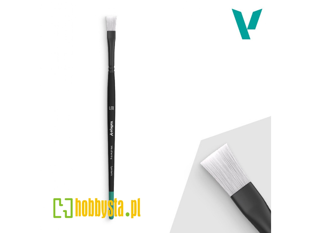 Brush - Weathering - Flat Synthetic Large - zdjęcie 1 Brush - Weathering - Flat Synthetic Large - zdjęcie 1